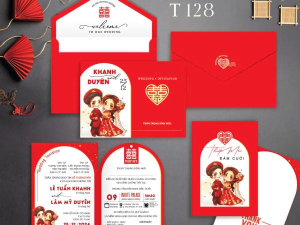 TL-T123 Đỏ Tem