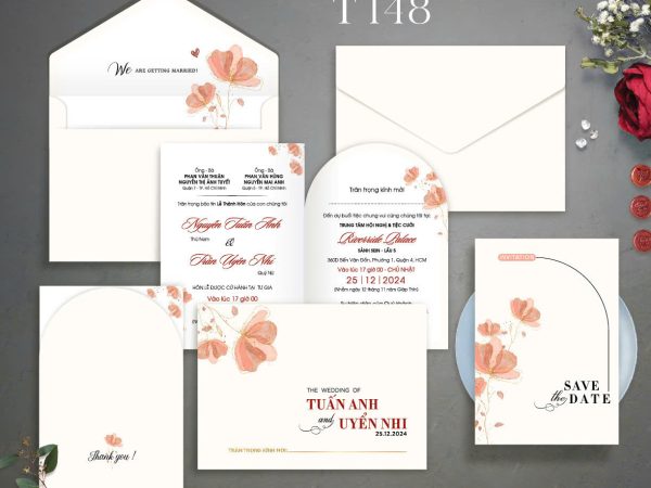 TL-T148 Kem hoa màu nước