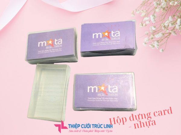 Hộp đựng name card nhựa